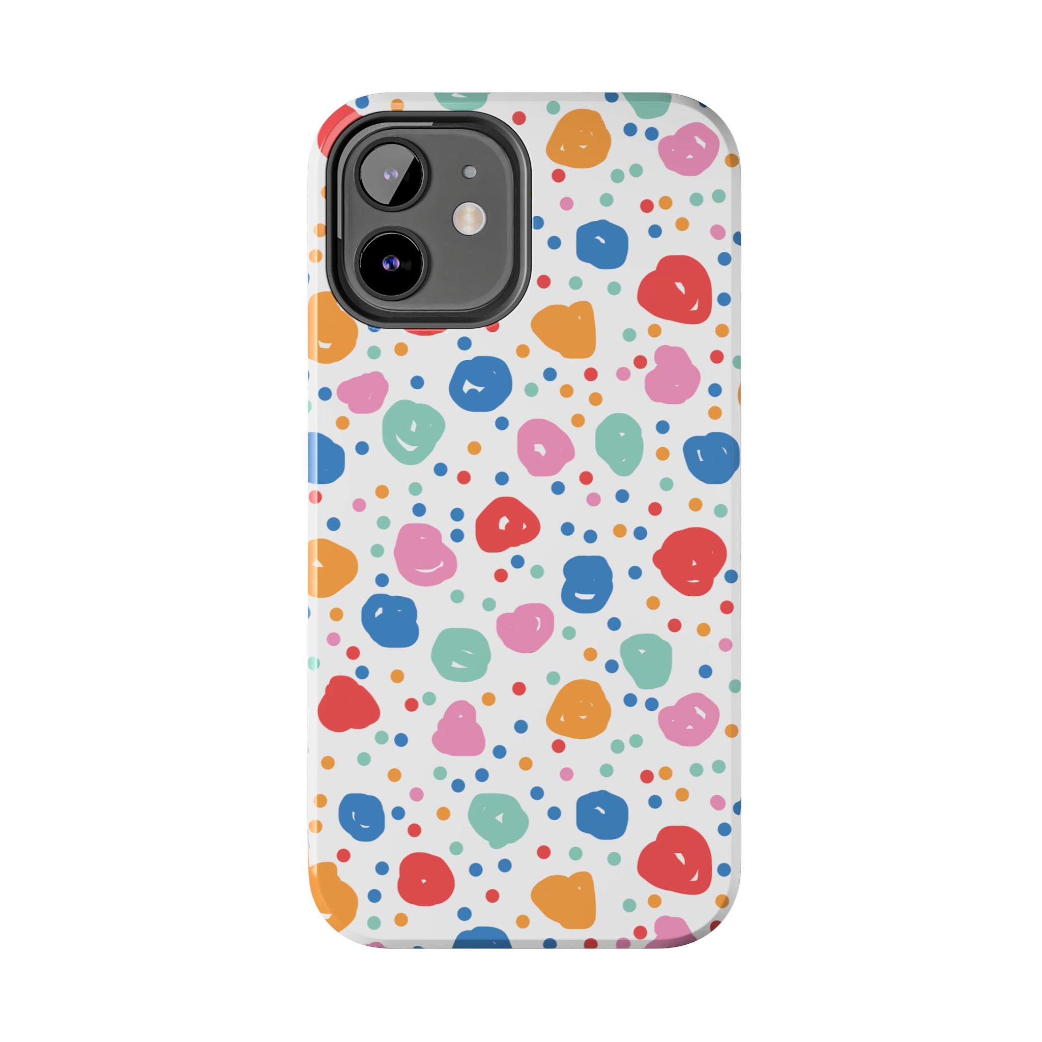 Seamless Hand Drawn Polka Phone Case (Apple & Android)