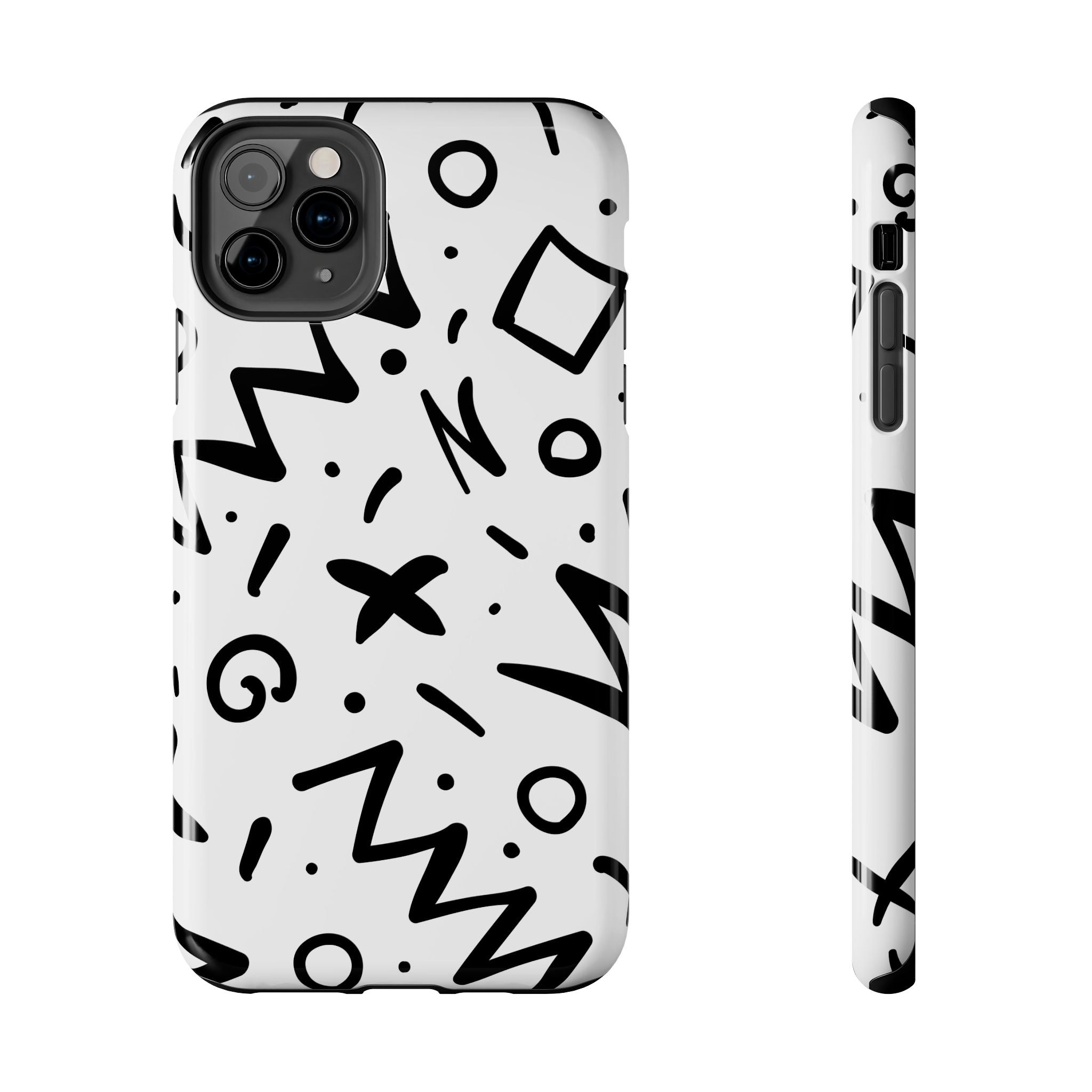 Abstract Memphis Pattern Phone Case (Apple & Android)