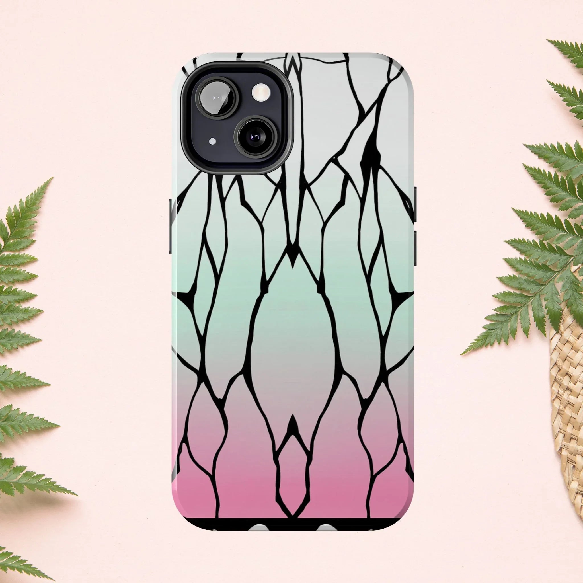 Butterfly Kimono Tough Phone Case (Apple & Android) - Pink Sweetheart