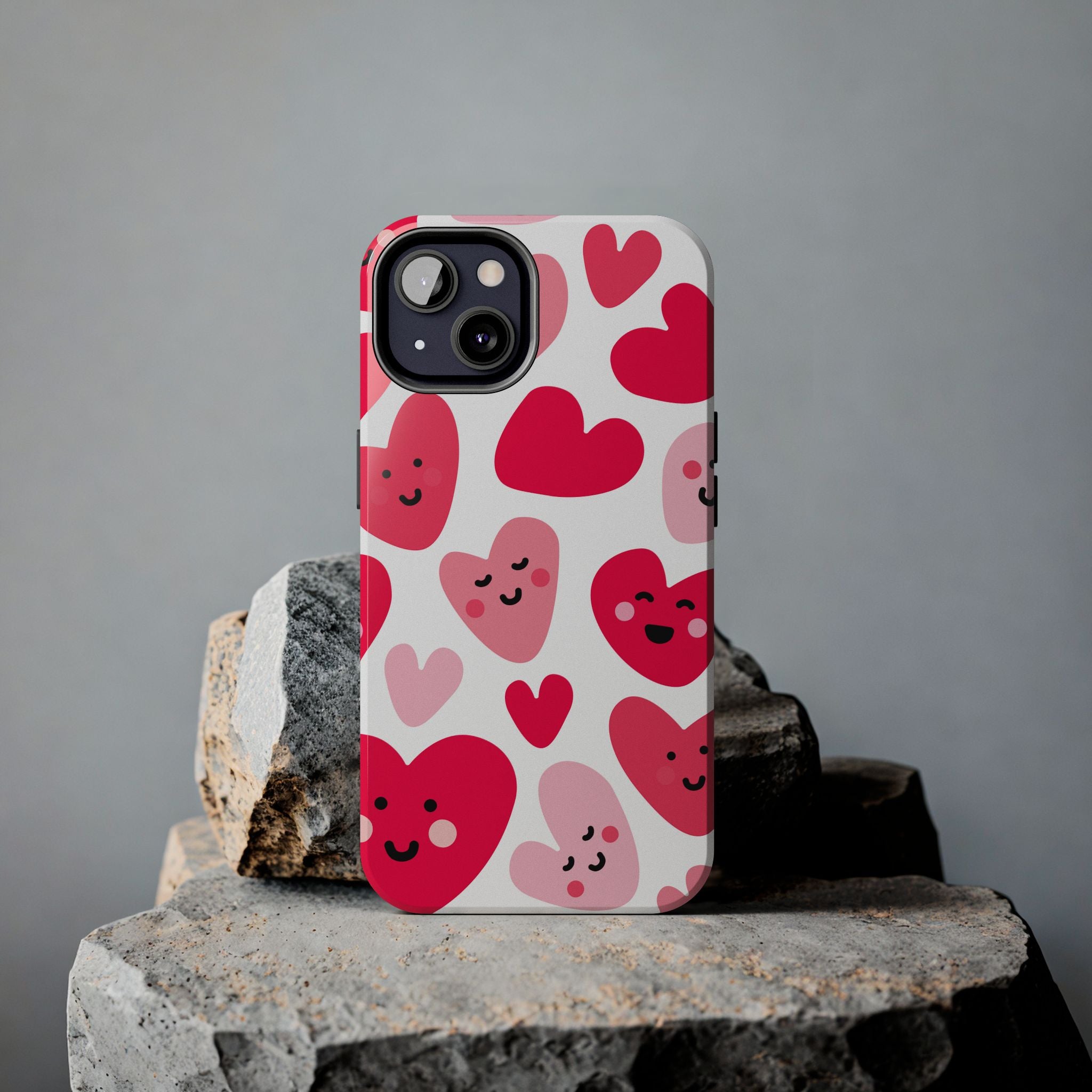 Happy Hearts Phone Case (Apple & Android)