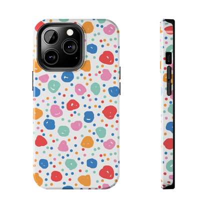 Seamless Hand Drawn Polka Phone Case