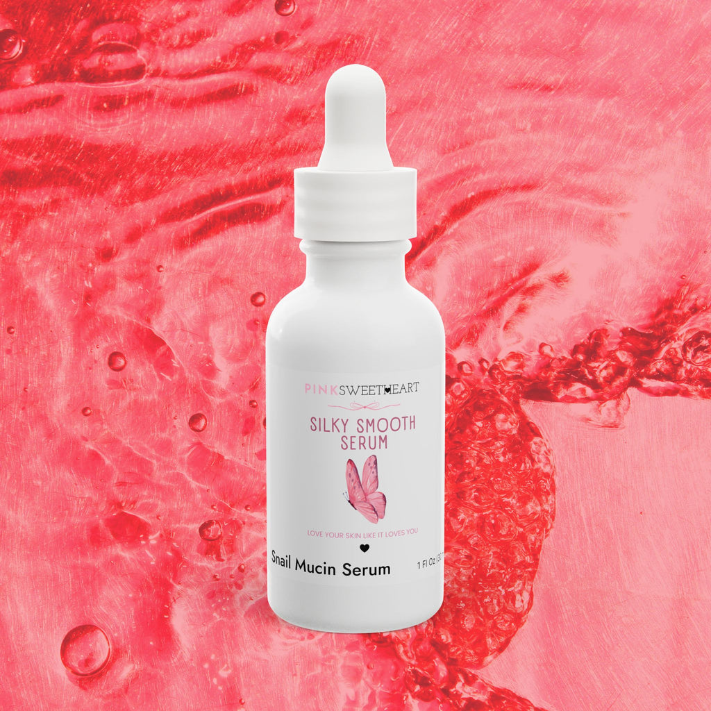 Skincare: Silky Smooth Snail Mucin Facial Serum 1oz