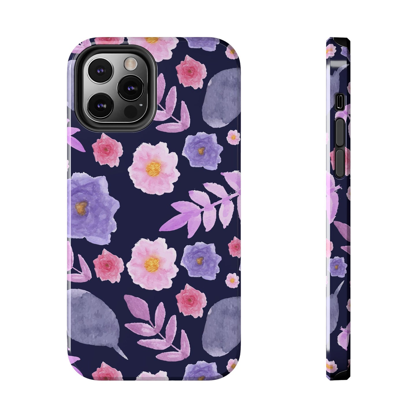 Purple Florals Phone Case