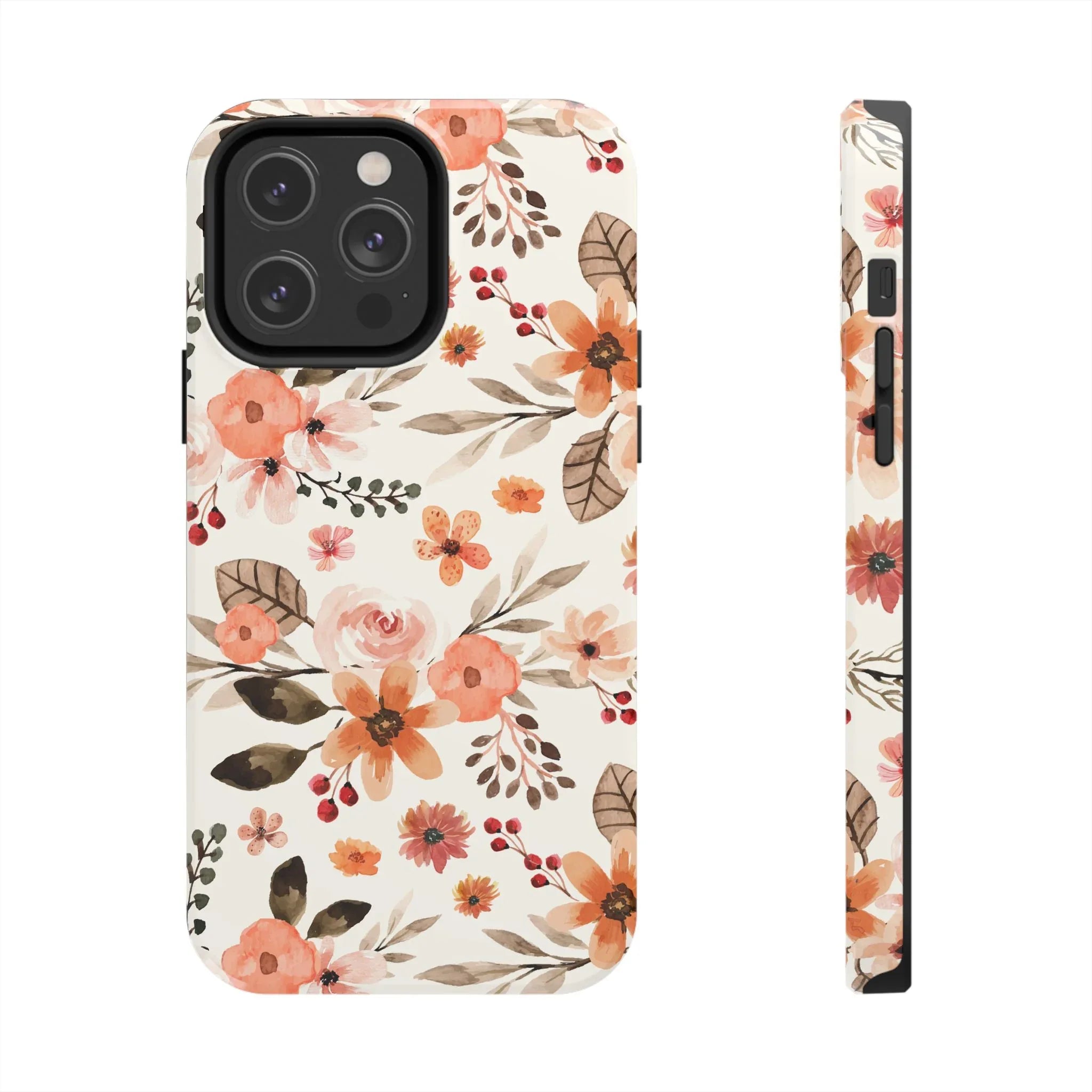 Timeless Vintage Florals Phone Case (Apple & Android) - Pink Sweetheart