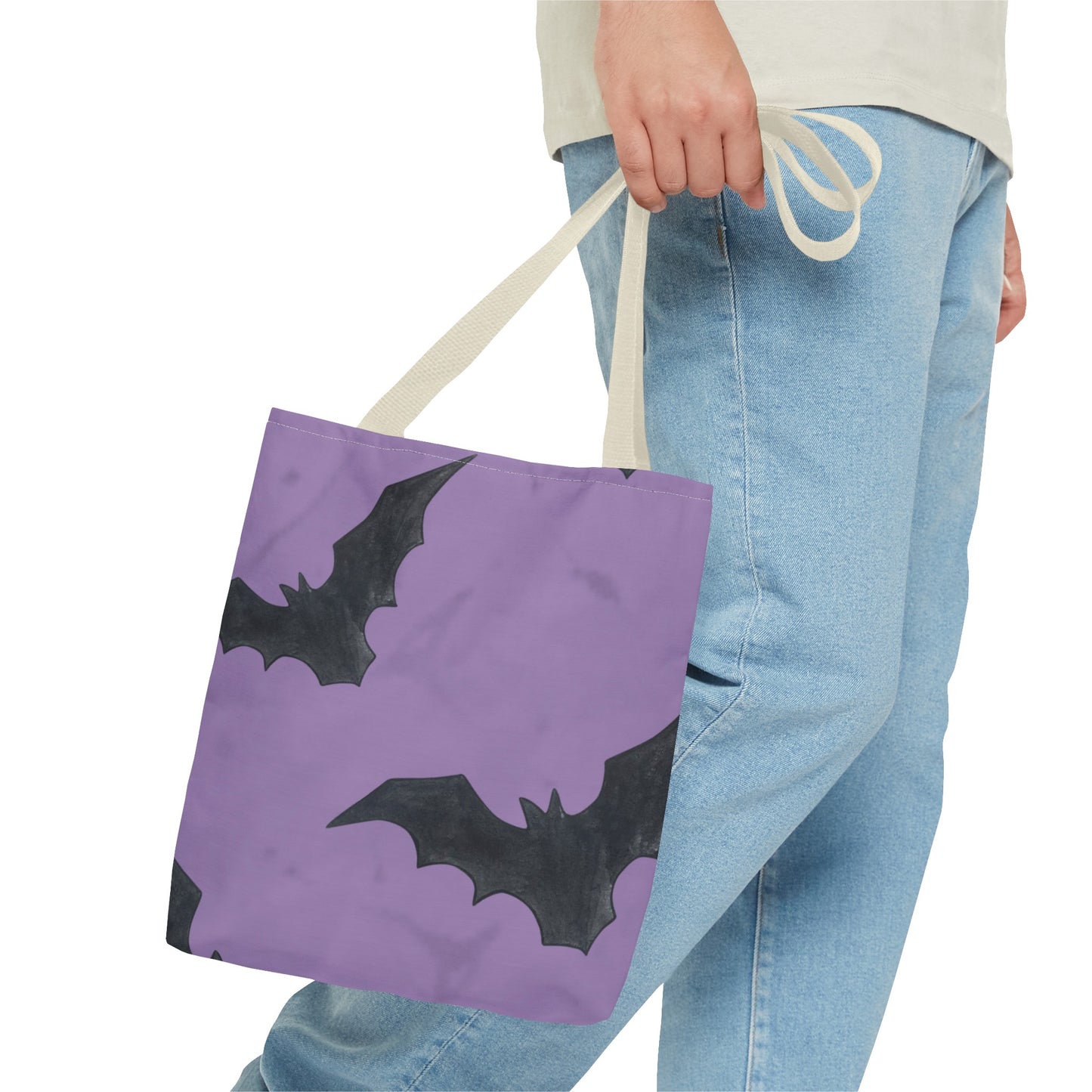 Black Bats at Midnight Tote Bag