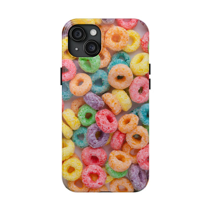 Morning Cereal Loops Phone Case