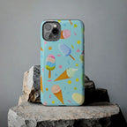 Ice Cream Festival Phone Case (Apple & Android) - Pink Sweetheart