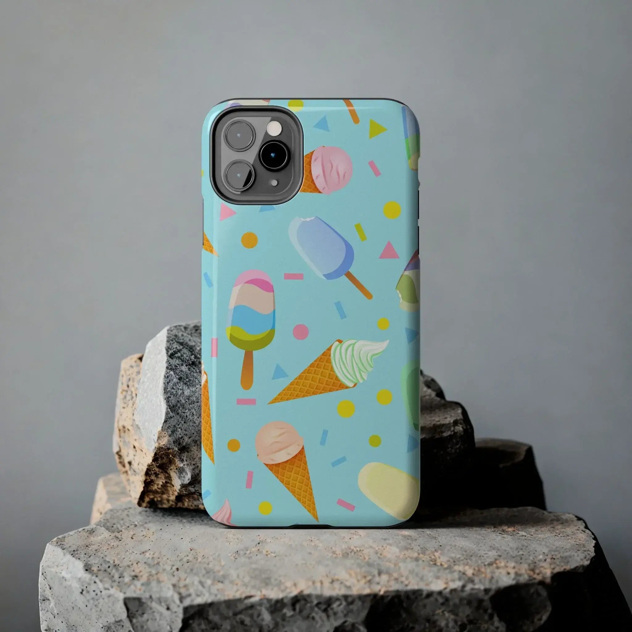 Ice Cream Festival Phone Case (Apple & Android) - Pink Sweetheart