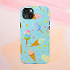 Ice Cream Festival Phone Case (Apple & Android) - Pink Sweetheart