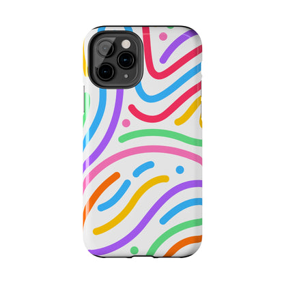 Rainbow Swirls Phone Case