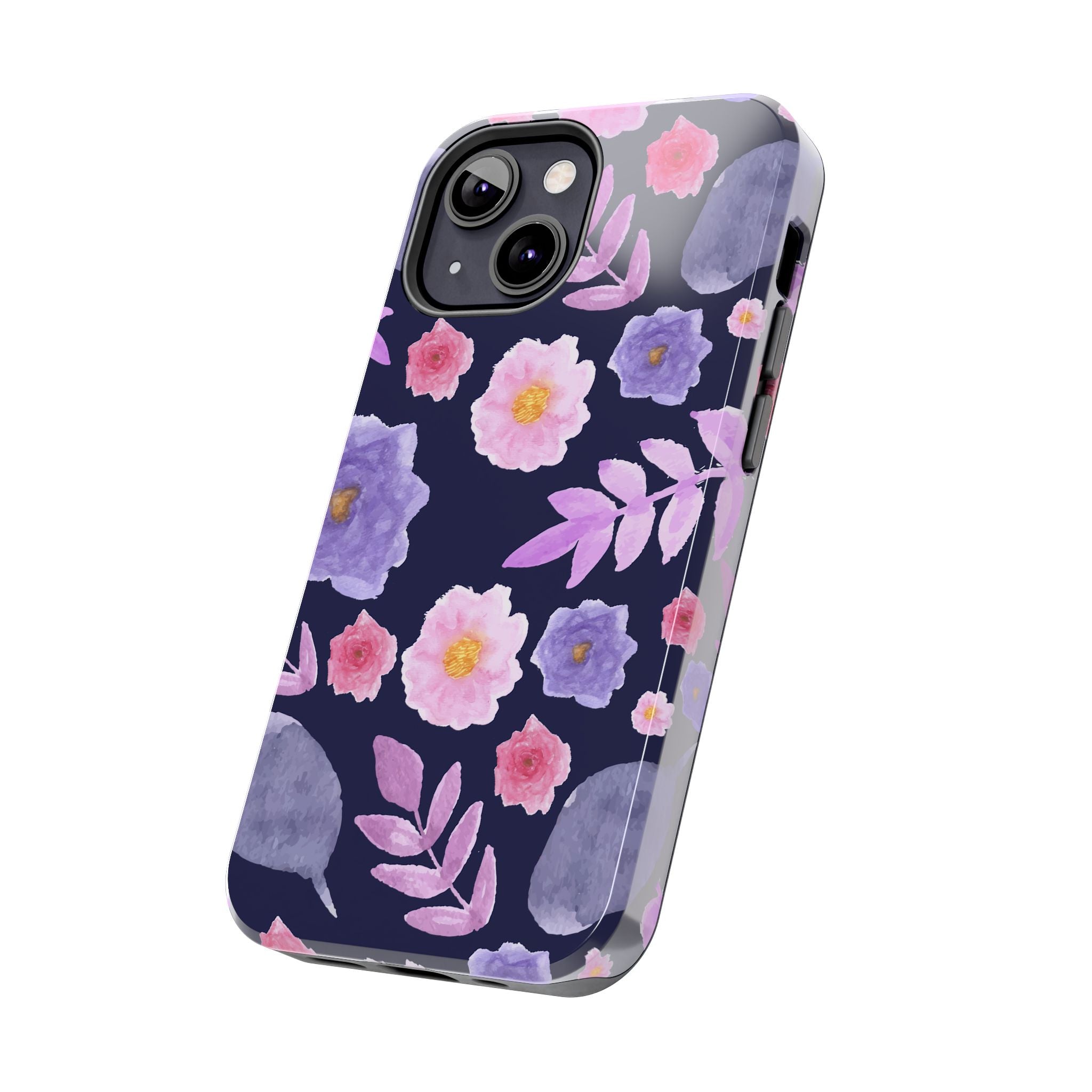 Purple Florals Phone Case (Apple & Android)