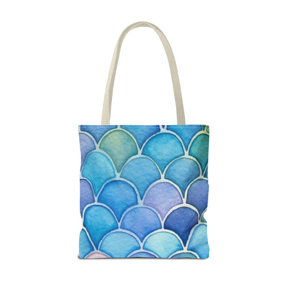 Watercolor Mermaid Tote Bag