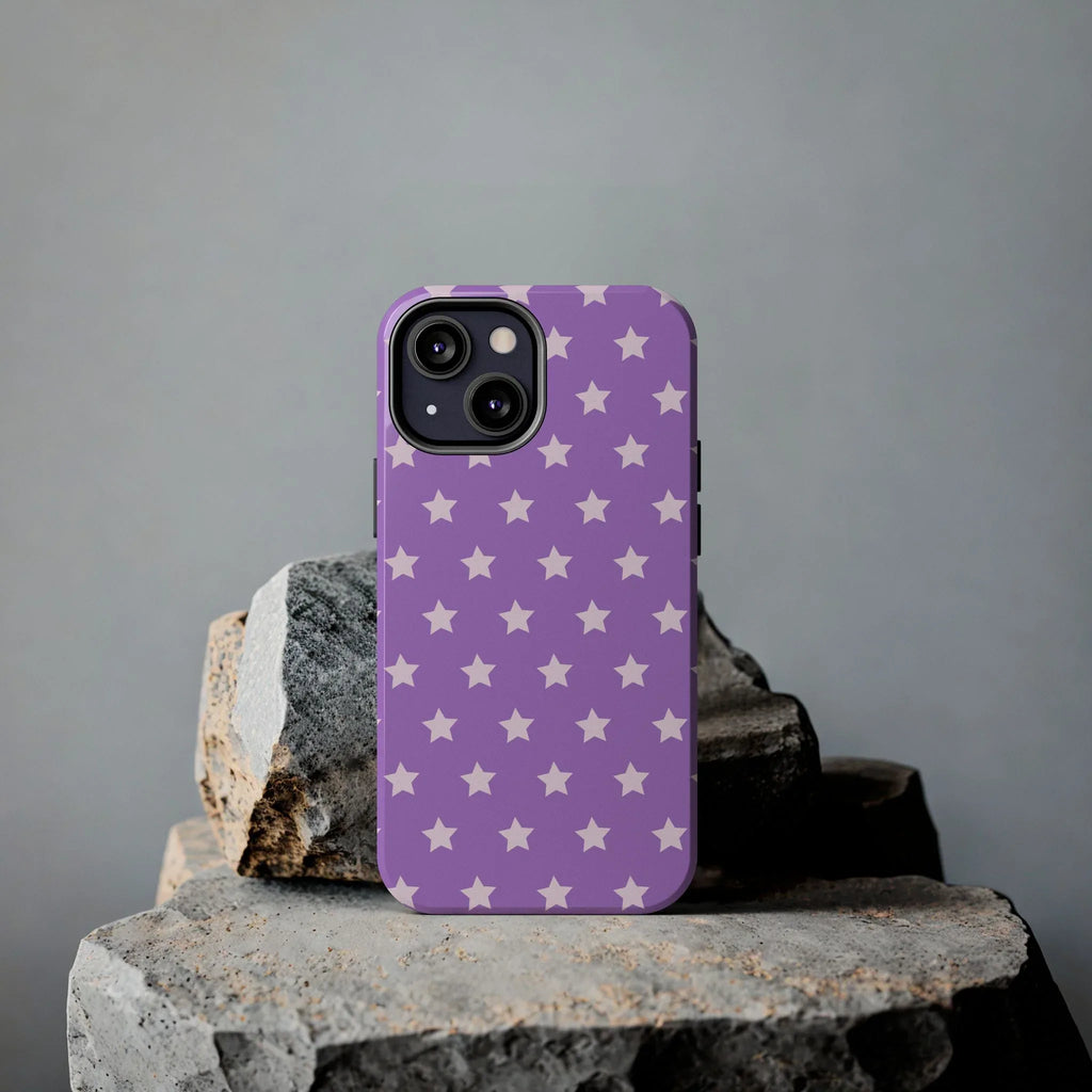 Purple Star Power Phone Case (Apple & Android) - Pink Sweetheart