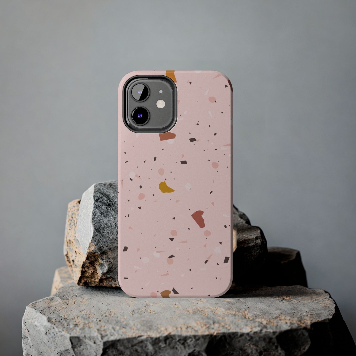 Pink Terrazzo Phone Case