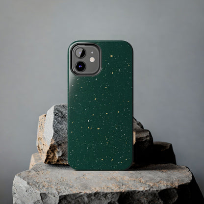 Emerald Gold Flecked Phone Case