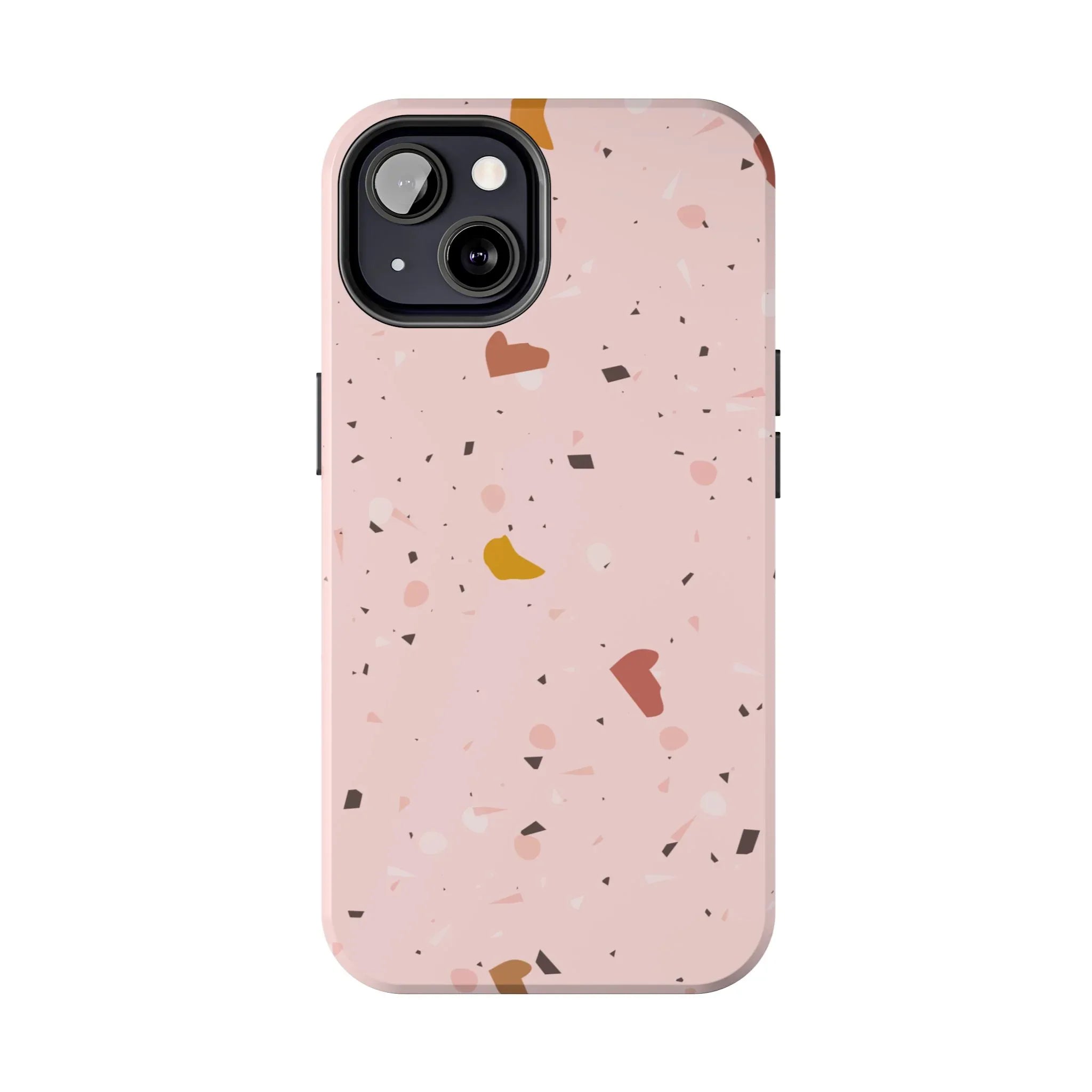 Pink Terrazzo Phone Case (Apple & Android) - Pink Sweetheart