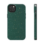 Emerald Gold Flecked Phone Case (Apple & Android)