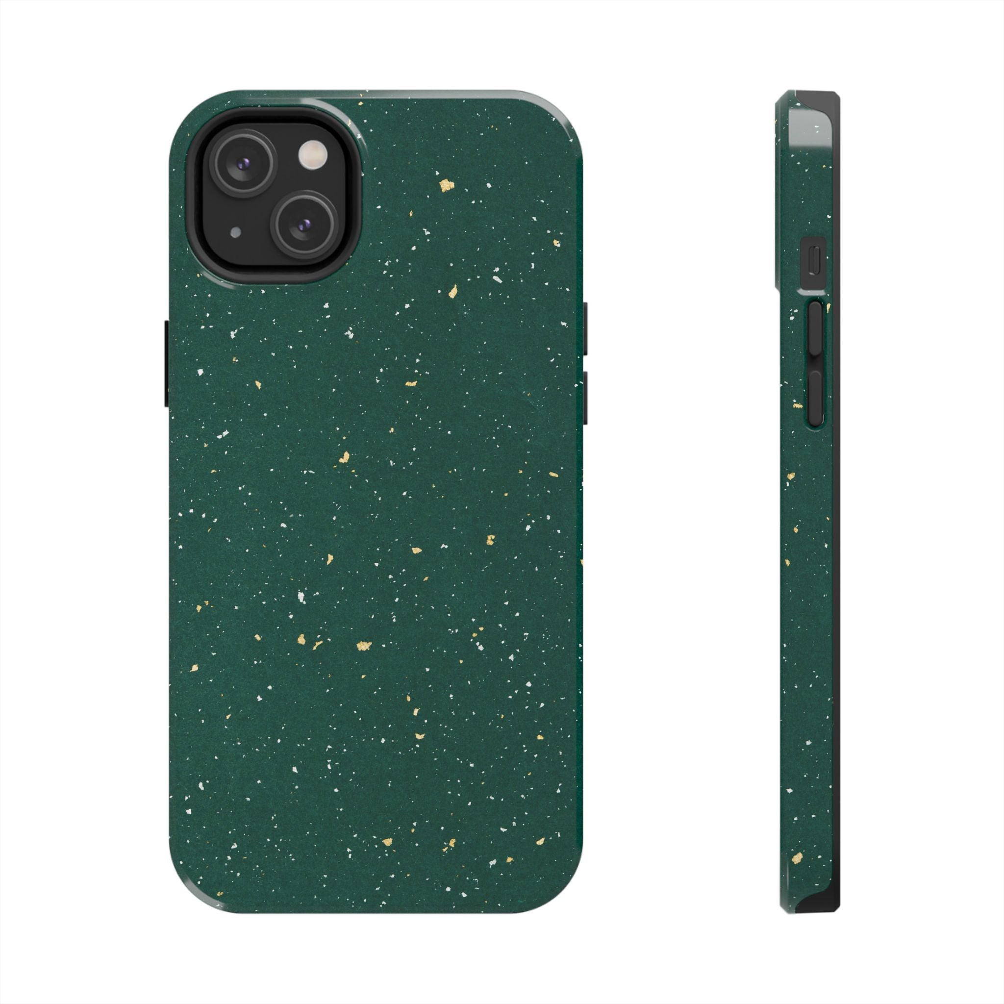 Emerald Gold Flecked Phone Case (Apple & Android)