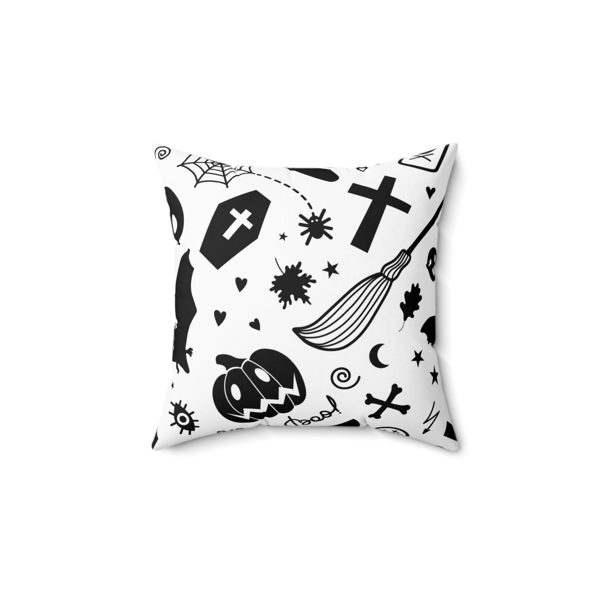 Witches Recipe Square Pillow
