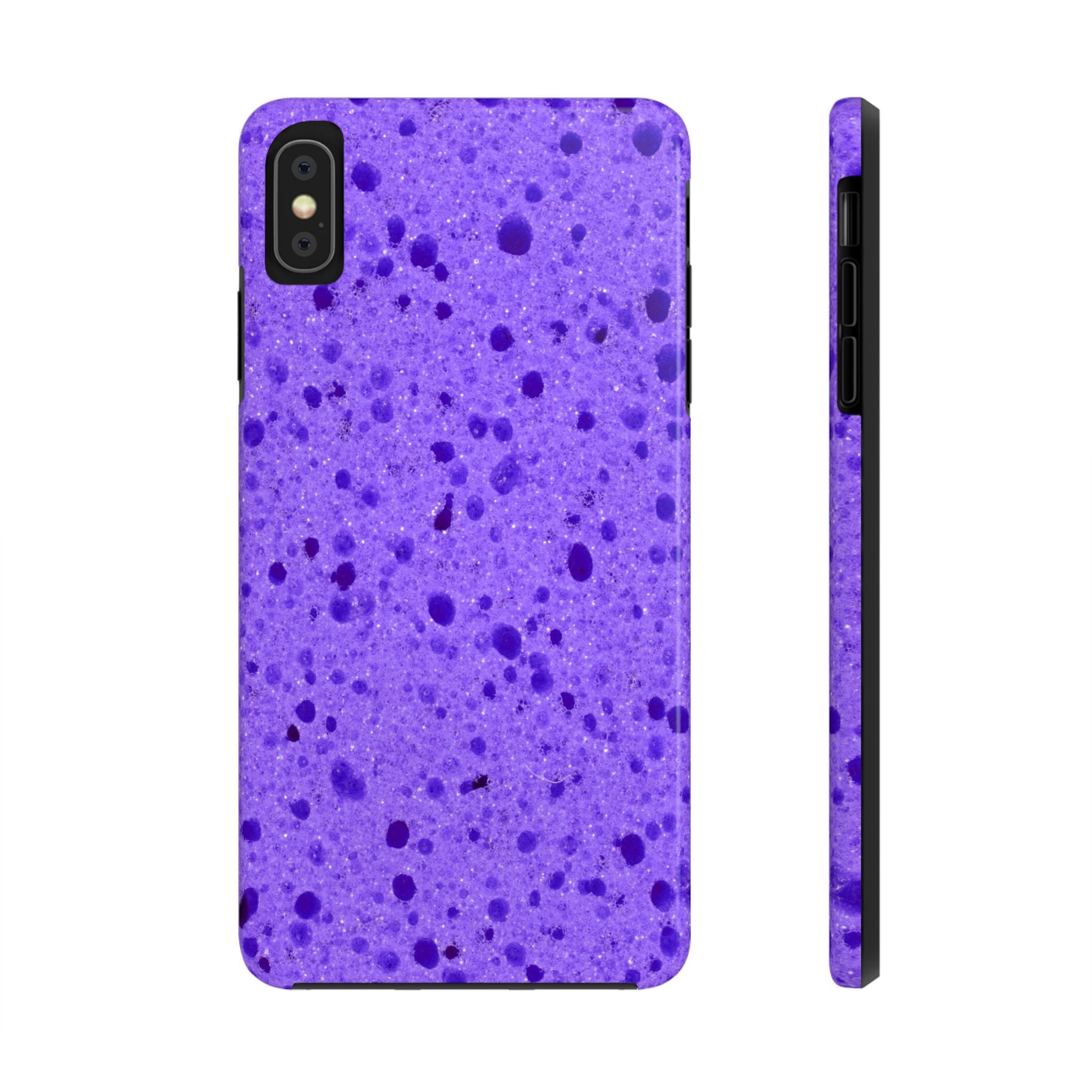 Purple Sponge Phone Case (Apple & Android)