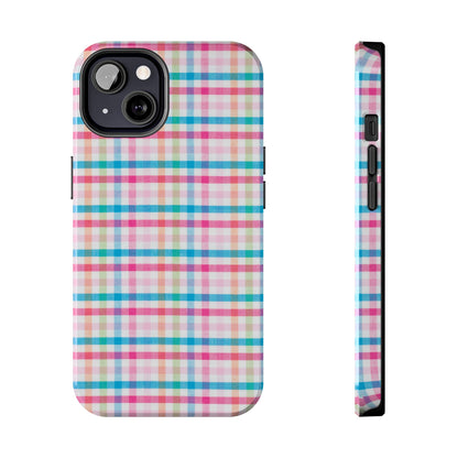 Checked Pattern Phone Case