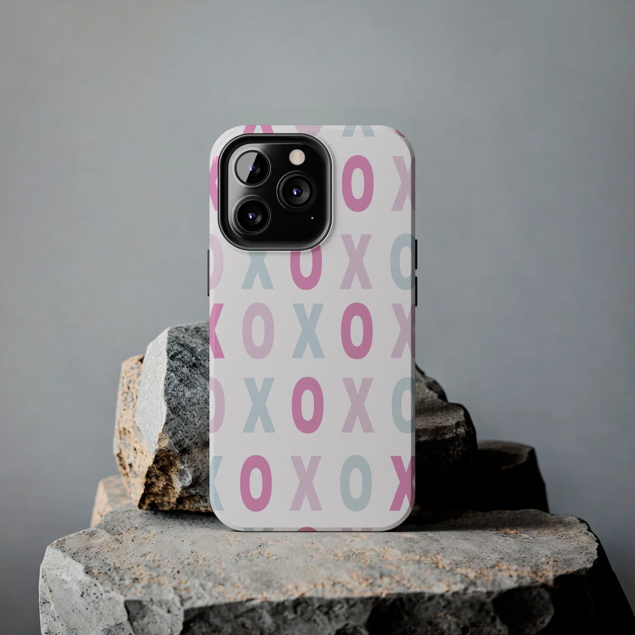 XOXO Phone Case (Apple & Android) - Pink Sweetheart