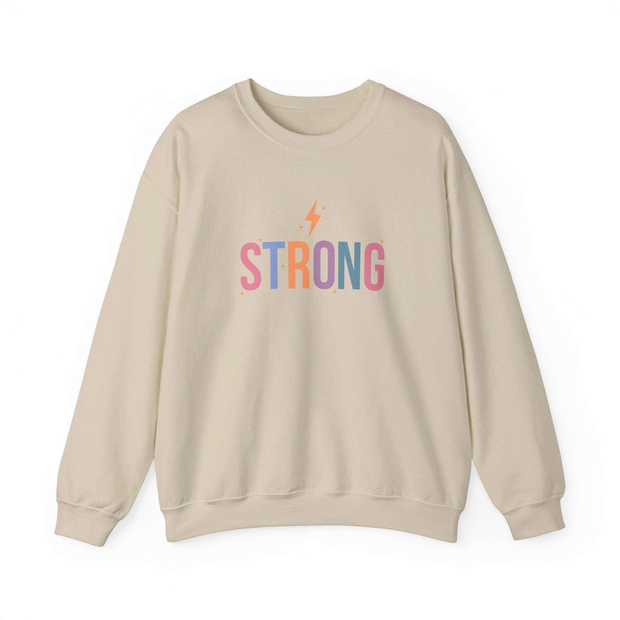 "Strong" Heavy Blend™ Crewneck Sweatshirt