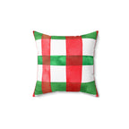 Wrapped Xmas Present Square Pillow