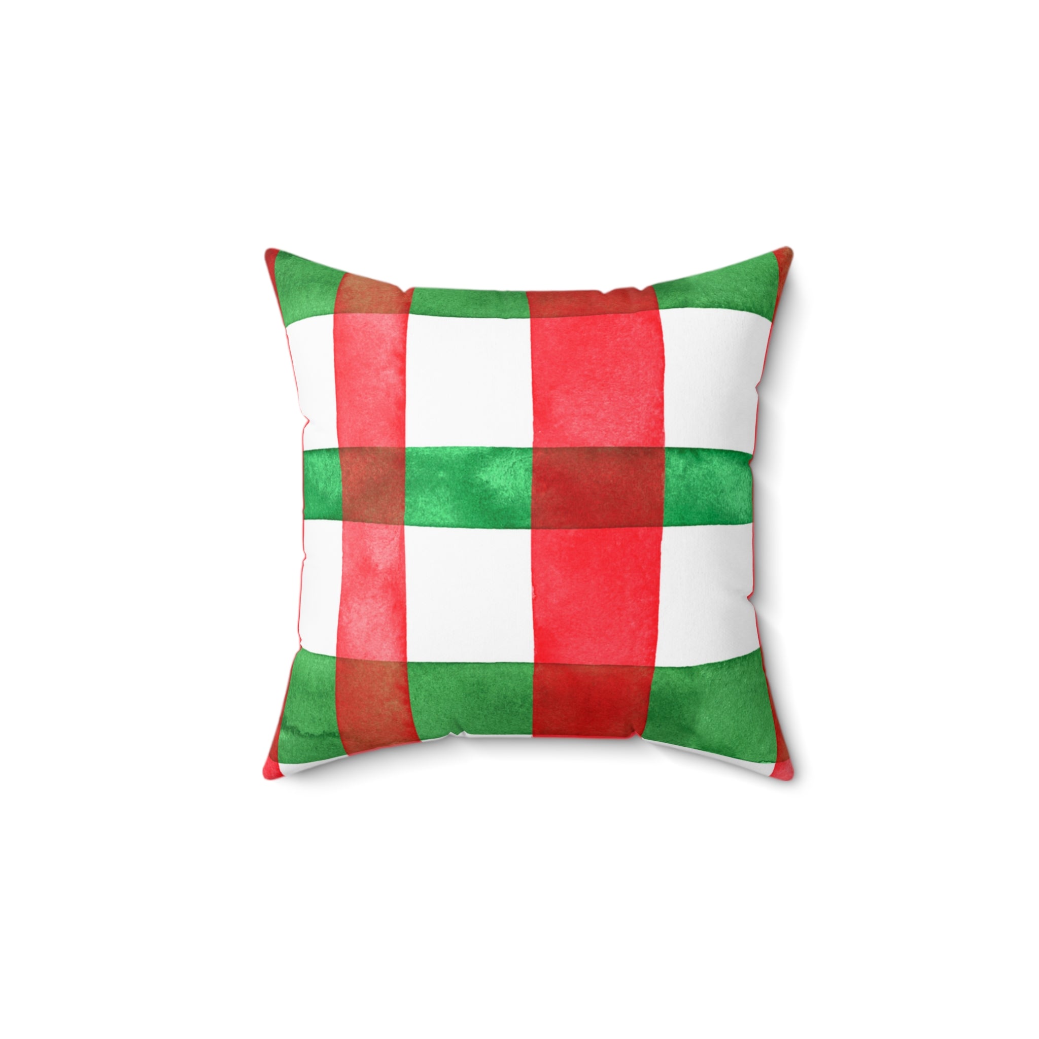 Wrapped Xmas Present Square Pillow