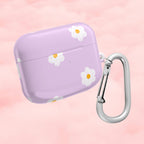 Purple Daisy Floral AirPod Case
