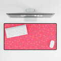 Confetti Sprinkles Desk Mat - Pink Sweetheart