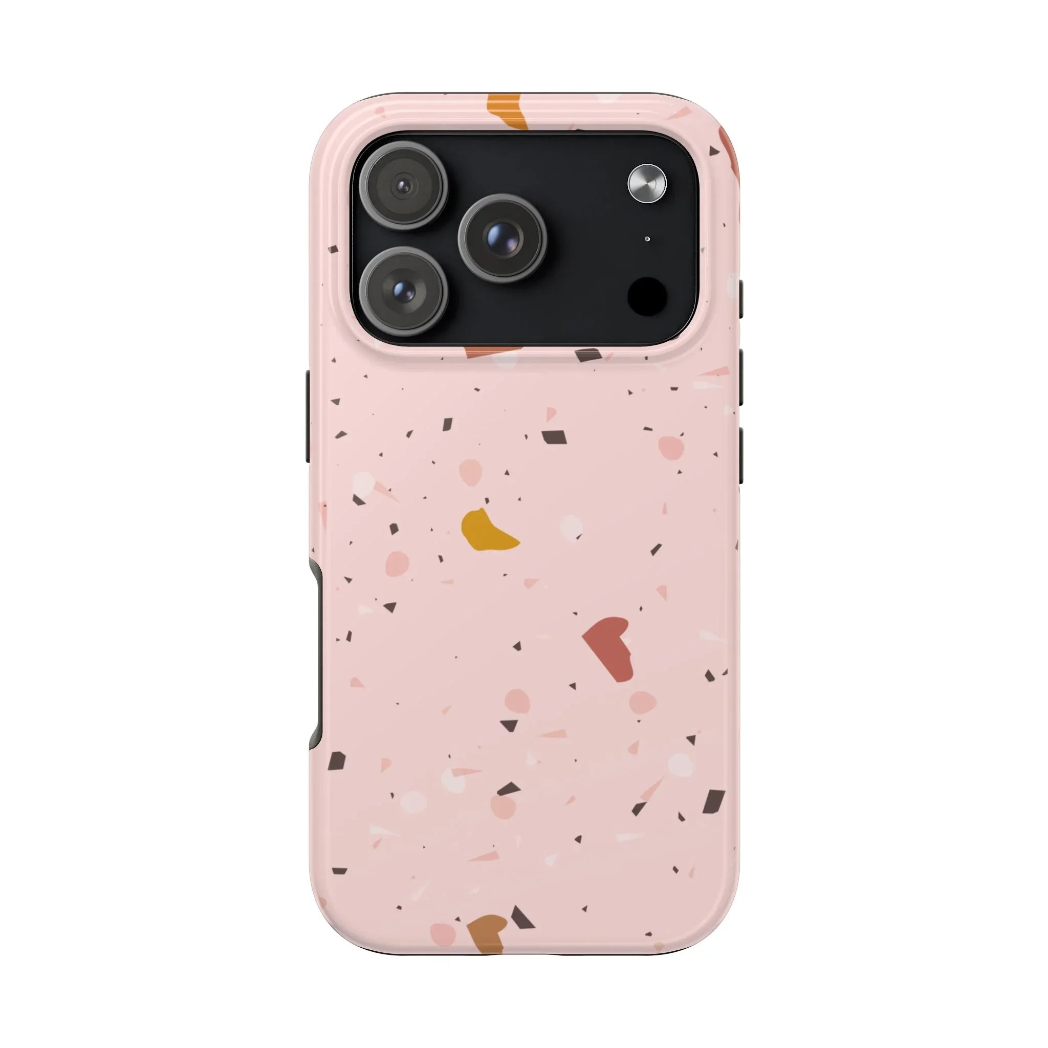 Pink Terrazzo Phone Case (Apple & Android) - Pink Sweetheart
