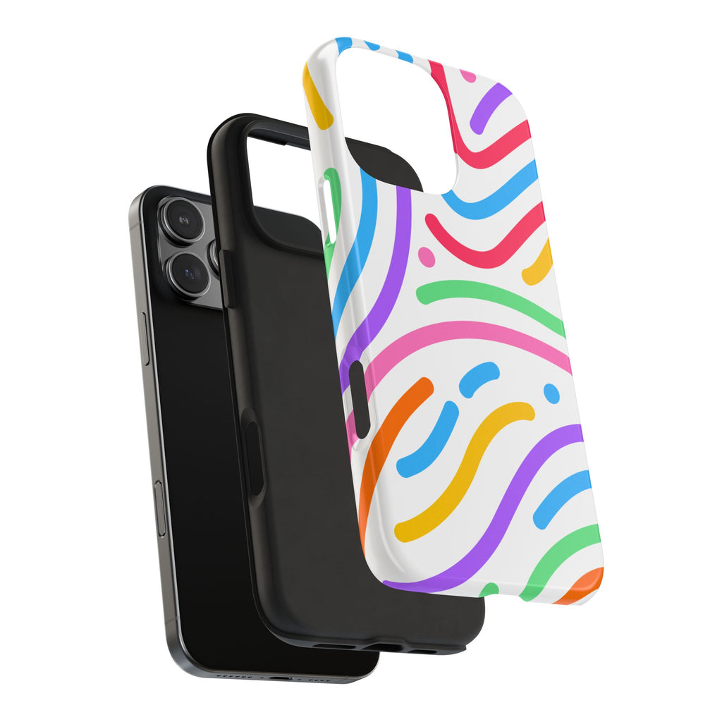 Rainbow Swirls Phone Case (Apple & Android)