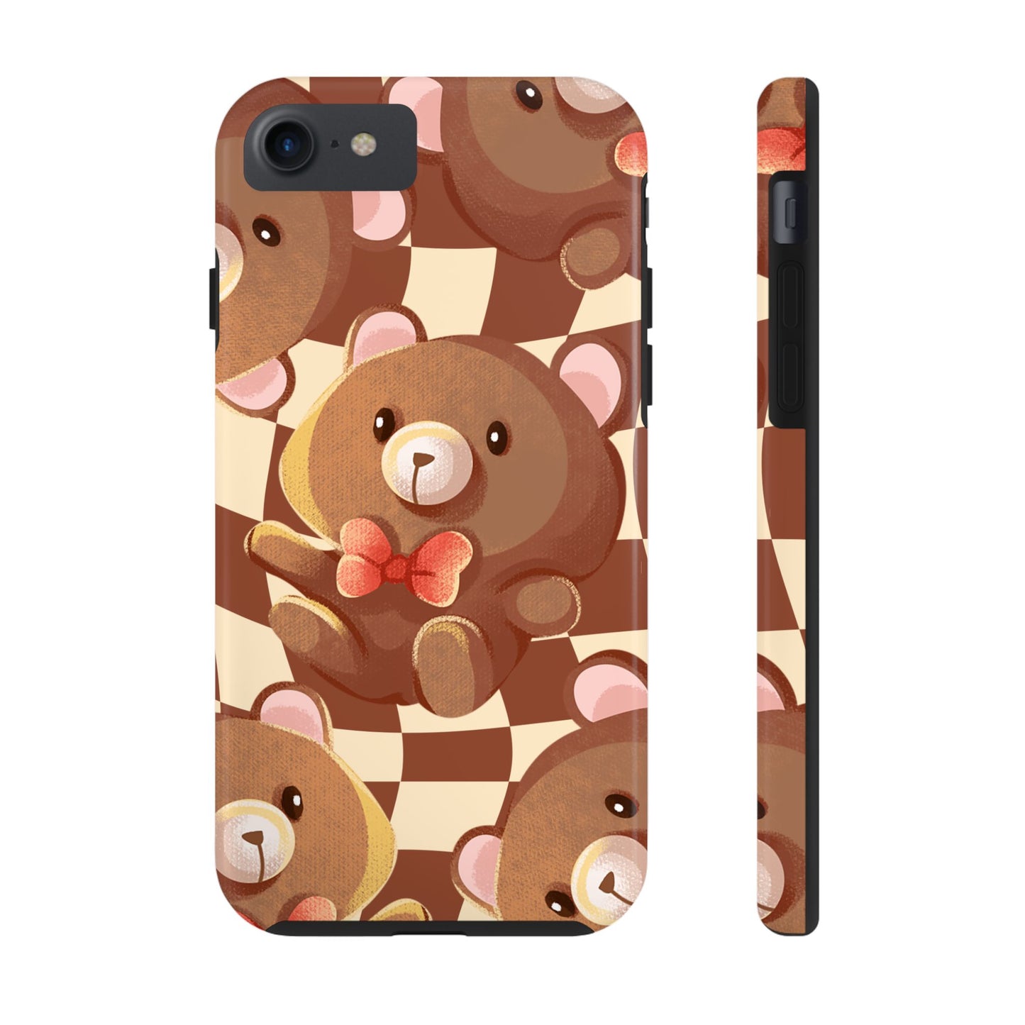 Retro Brown Bear Phone Case