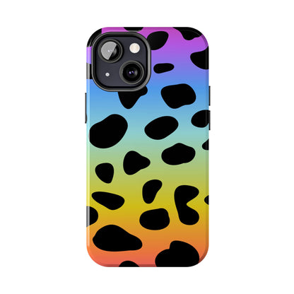 Rainbow Leopard Phone Case