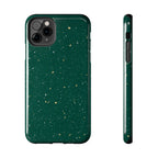Emerald Gold Flecked Phone Case (Apple & Android)