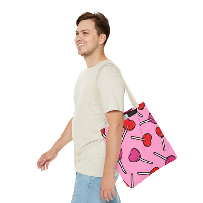 Sweetheart Lollipops Tote Bag