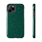 Emerald Gold Flecked Phone Case (Apple & Android)