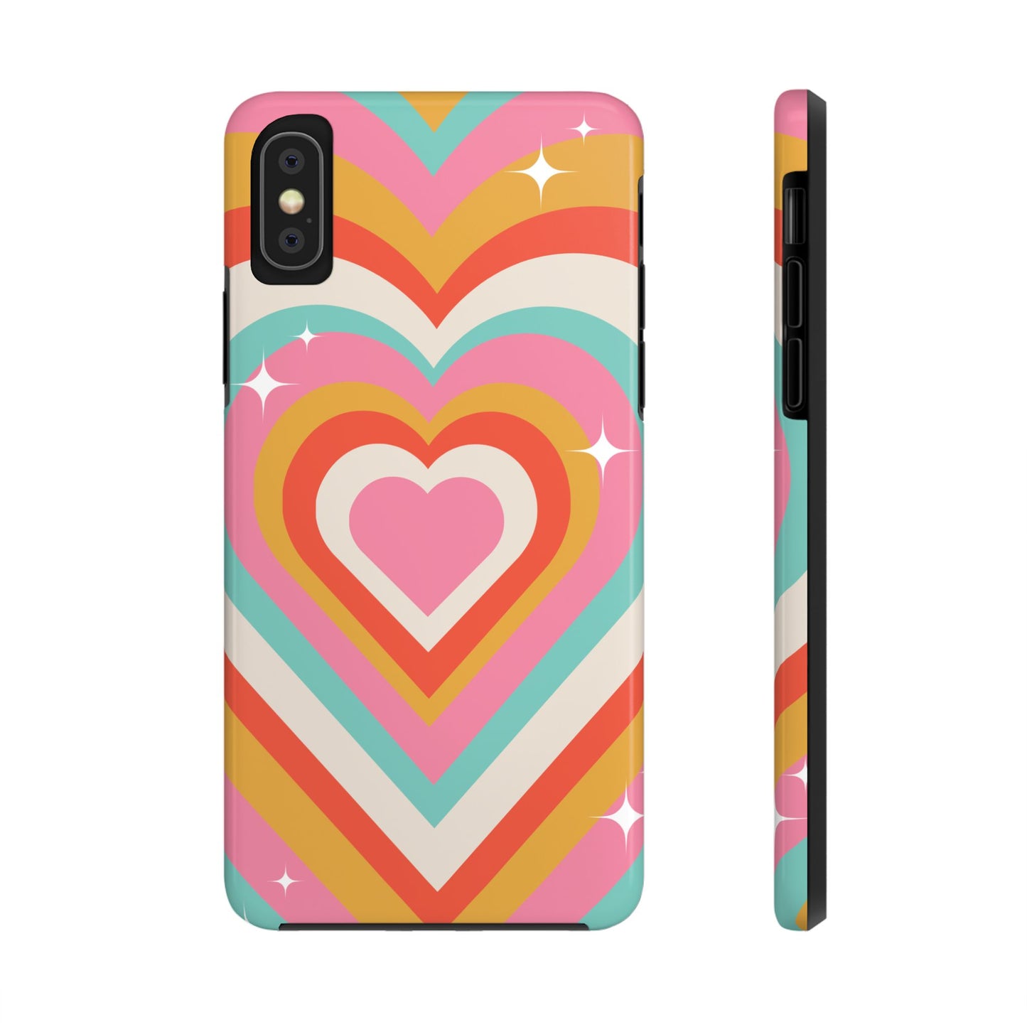 Psychedelic Hearts Phone Case