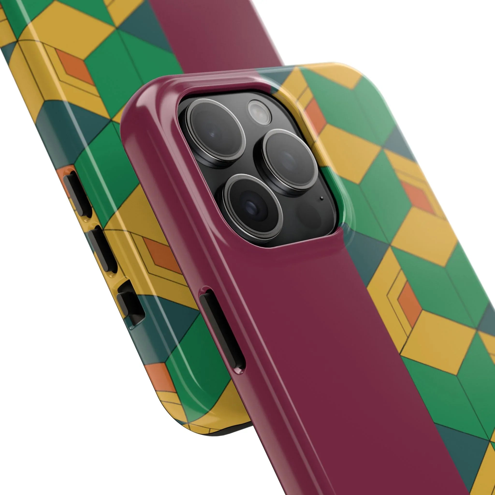 Brotherly Split Kimono Tough Phone Case (Apple & Android) - Pink Sweetheart