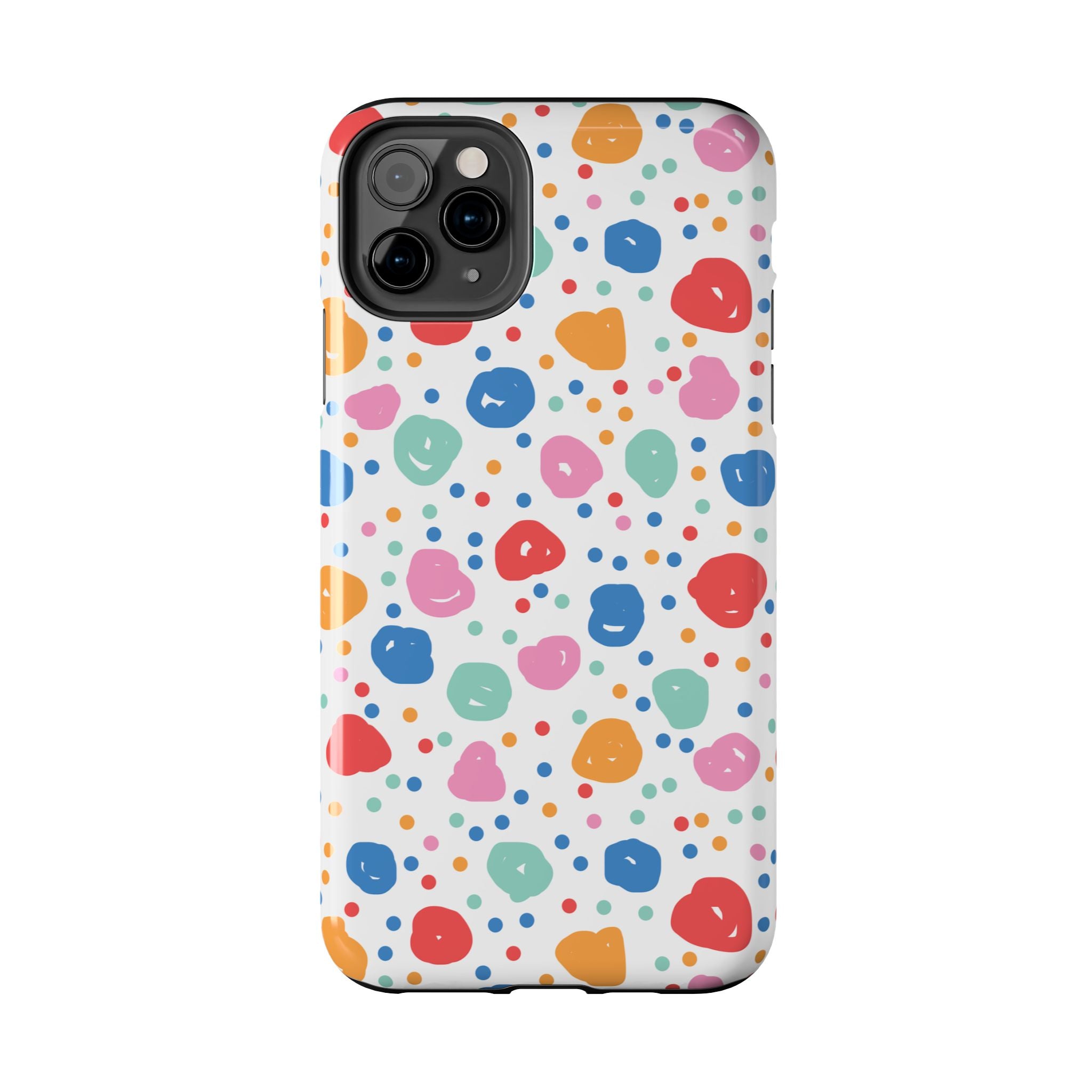 Seamless Hand Drawn Polka Phone Case (Apple & Android)