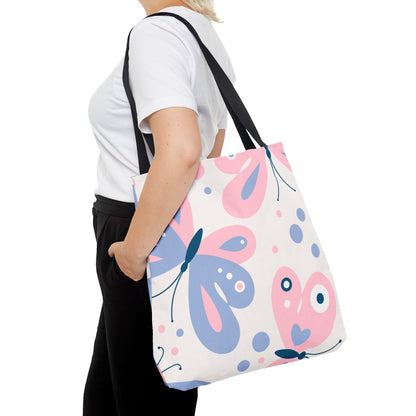 Pastel Butterlies Tote Bag