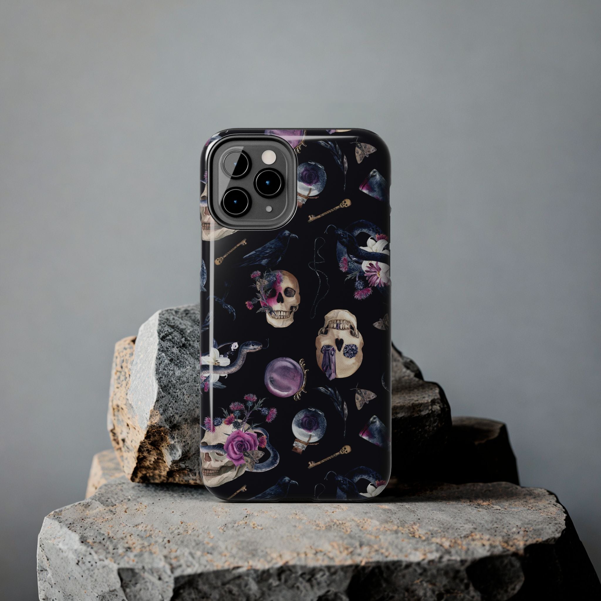 Gothic Witch Spells Phone Case (Apple & Android)