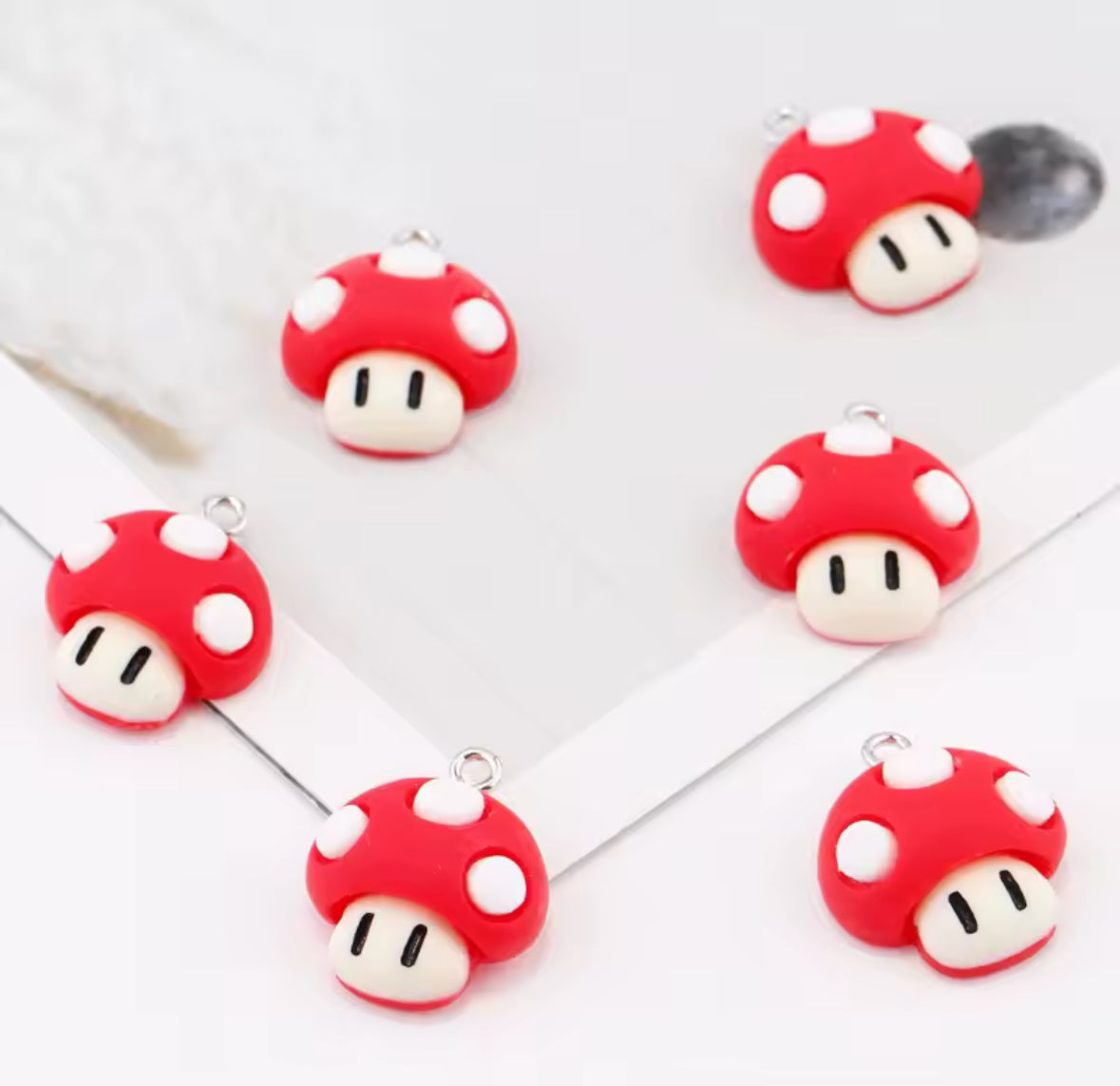 Mushroom Dust Plug Charm