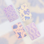 Decorative Wallet Cards 4pcs