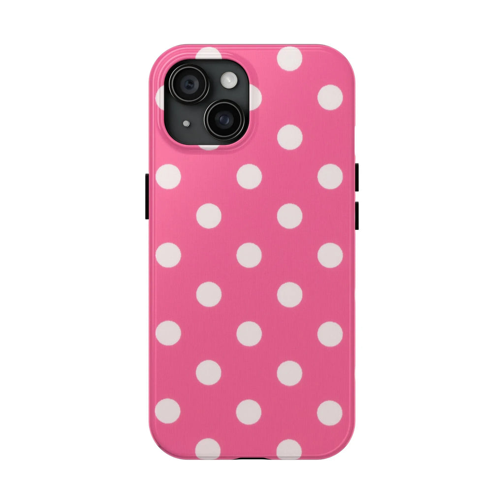 Pink Polka Dot Phone Case (Apple & Android) - Pink Sweetheart