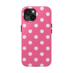 Pink Polka Dot Phone Case (Apple & Android) - Pink Sweetheart