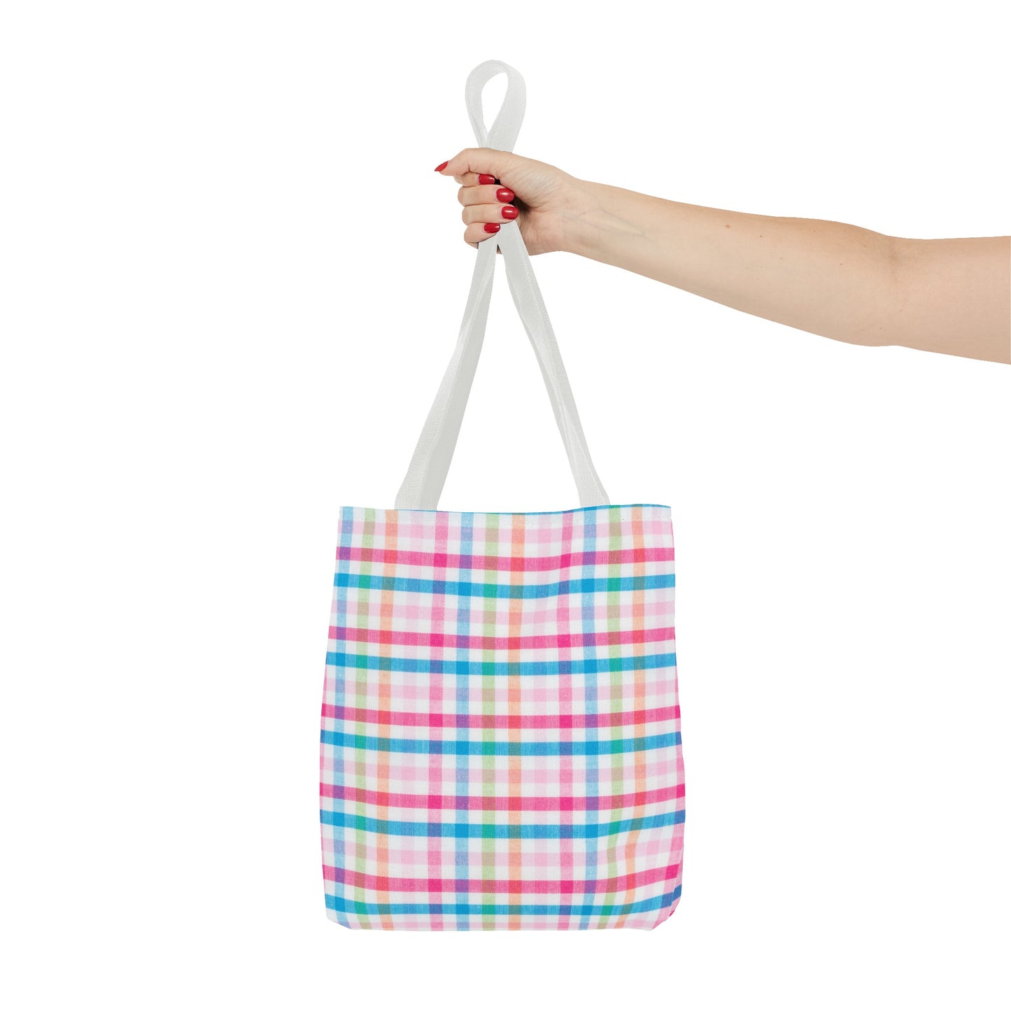 Colorful Rainbow Lines Tote Bag