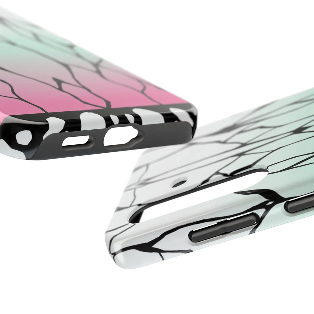 Butterfly Kimono Tough Phone Case (Apple & Android) - Pink Sweetheart