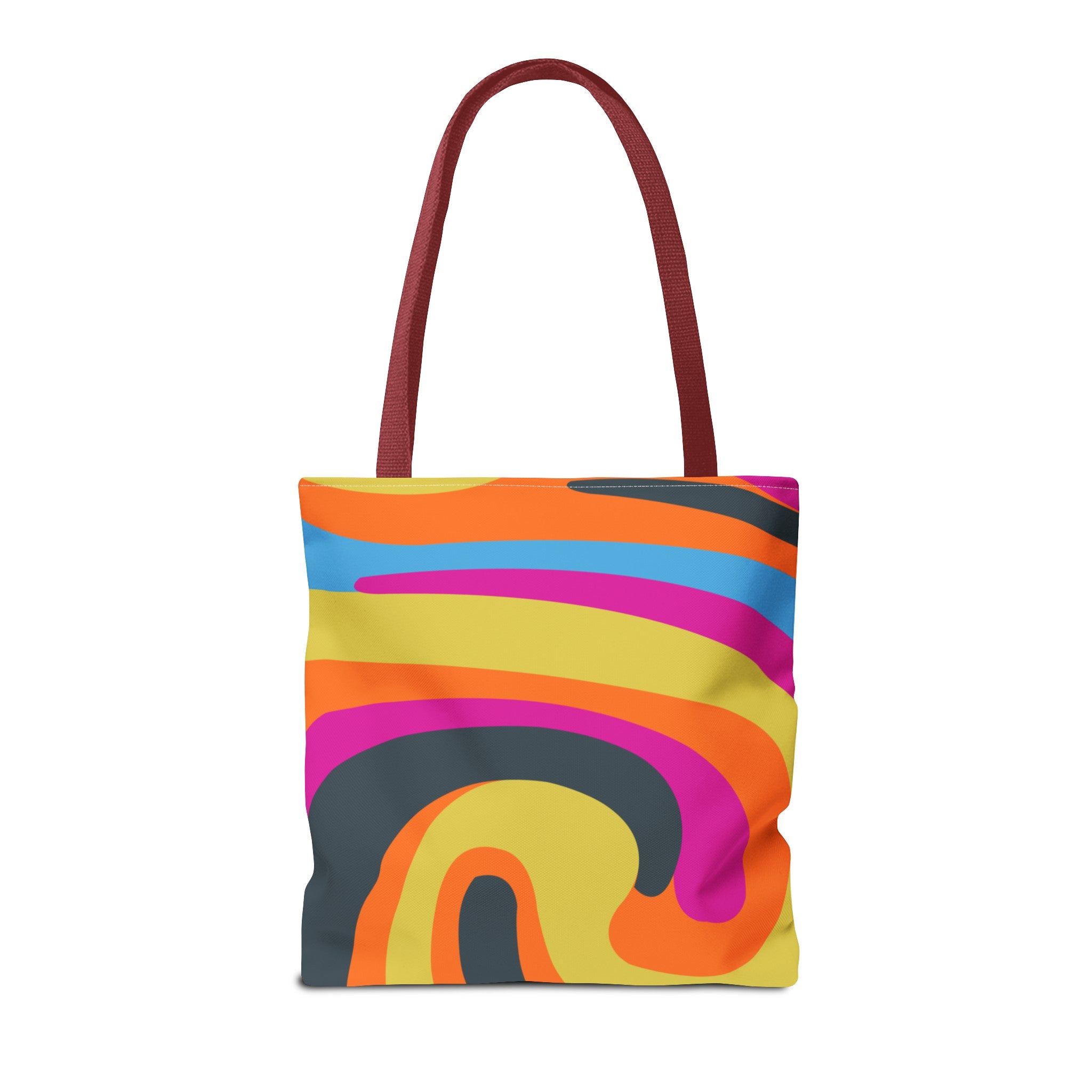 Funky Groove Swirl Tote Bag
